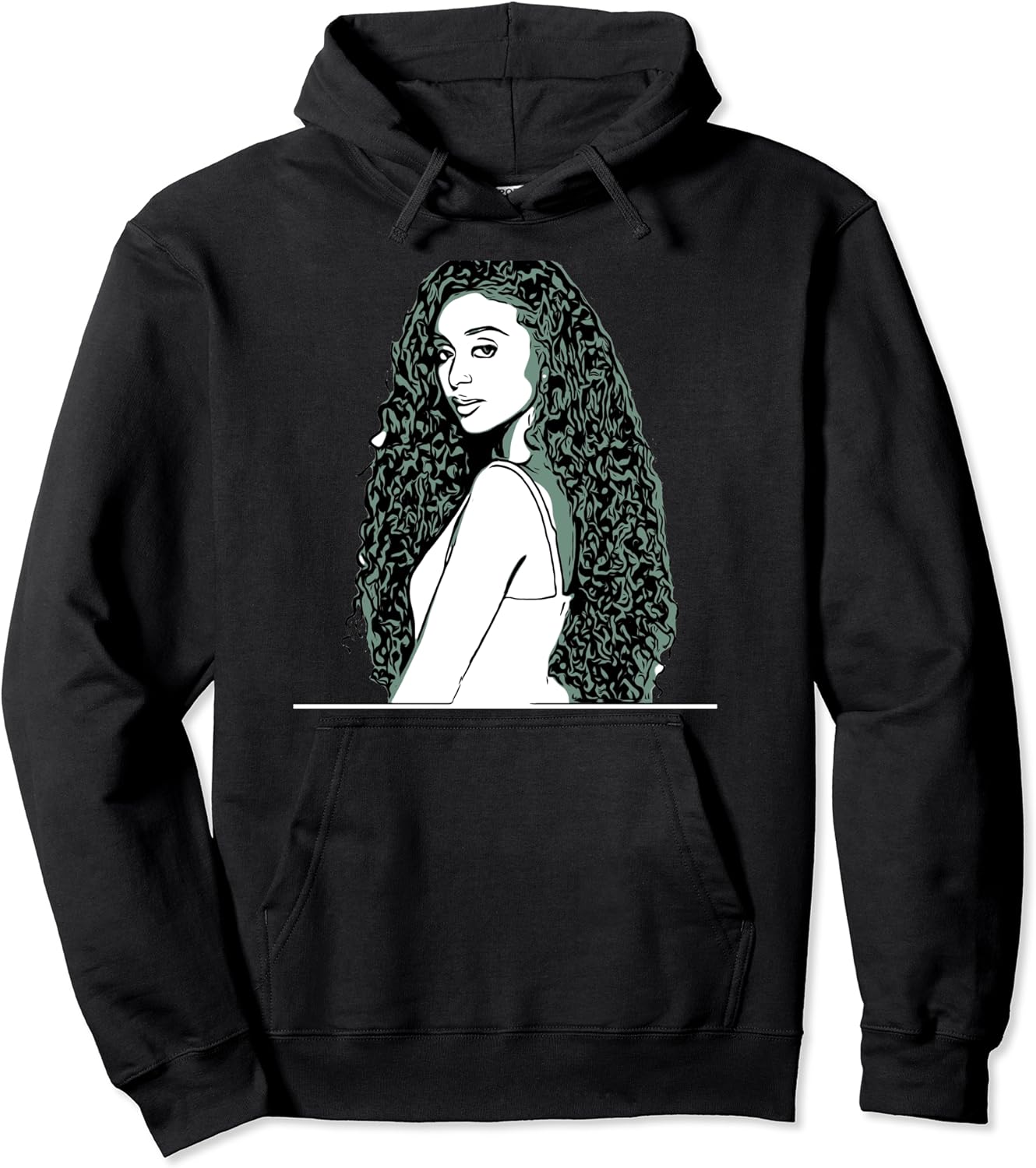 goddess cropped hoodie
